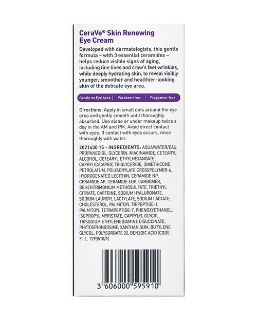 Cerave Skin Renewing Eye Cream