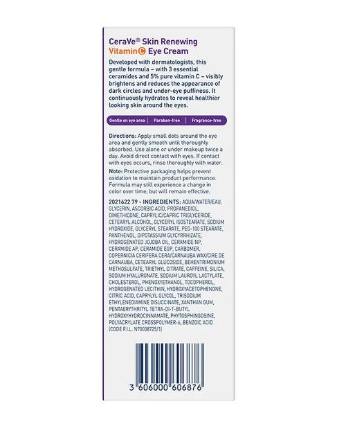 Cerave Skin Renewing Vitamin C Eye Cream