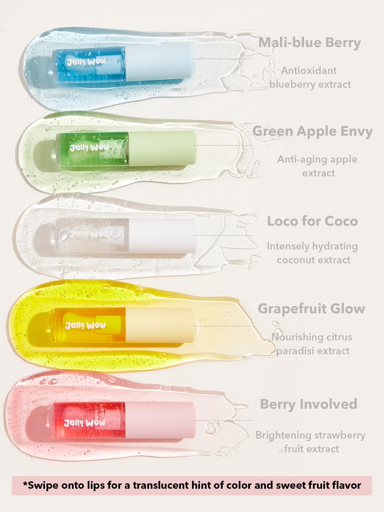 SHEGLAM Jelly Wow Hydrating Lip Oil