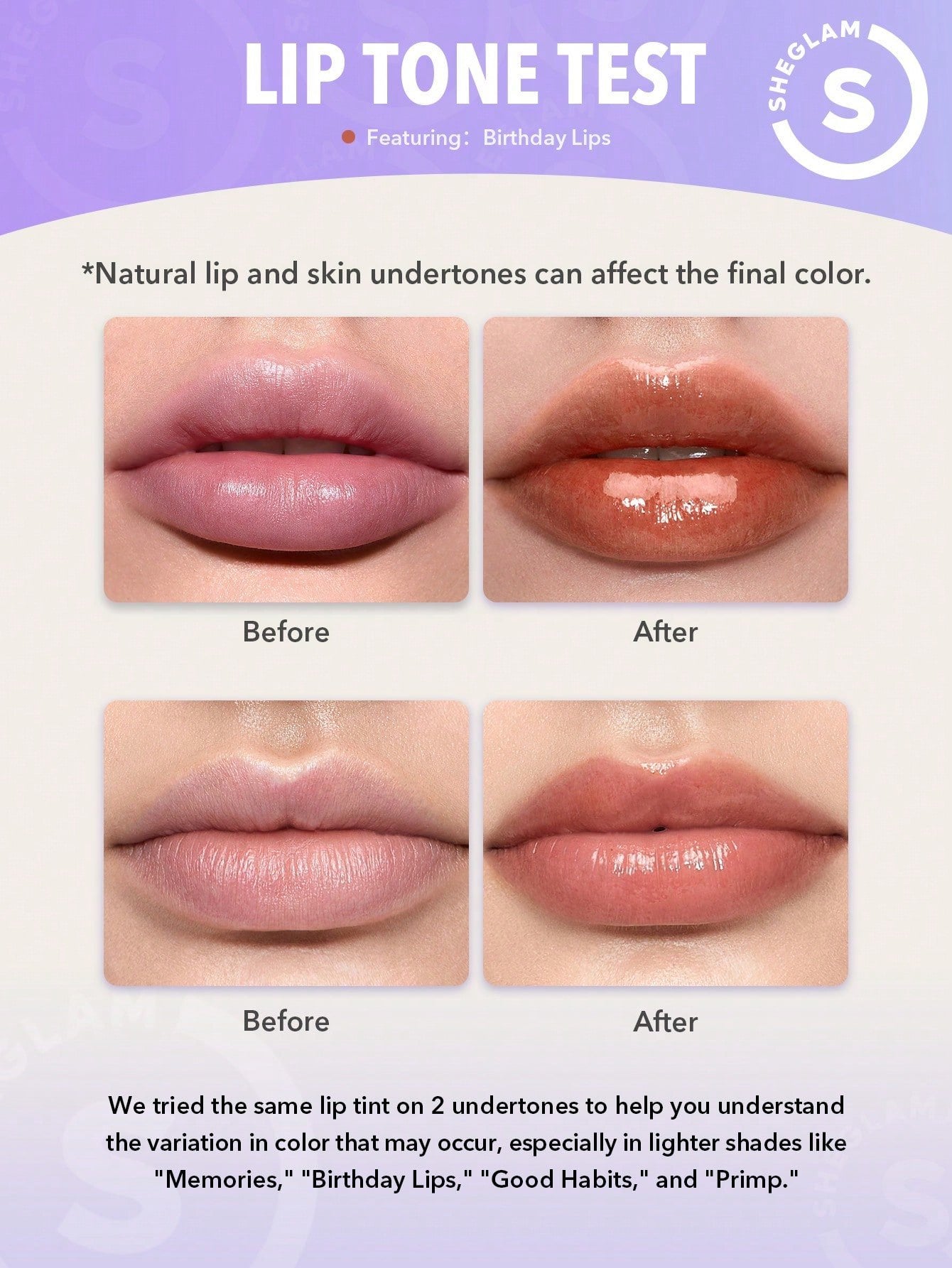 SHEGLAM Take A Hint Lip Tint