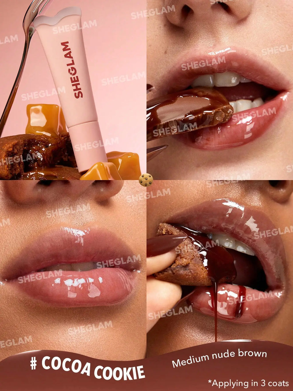 SHEGLAM Crystal Glaze Moisturizing Lip Gloss