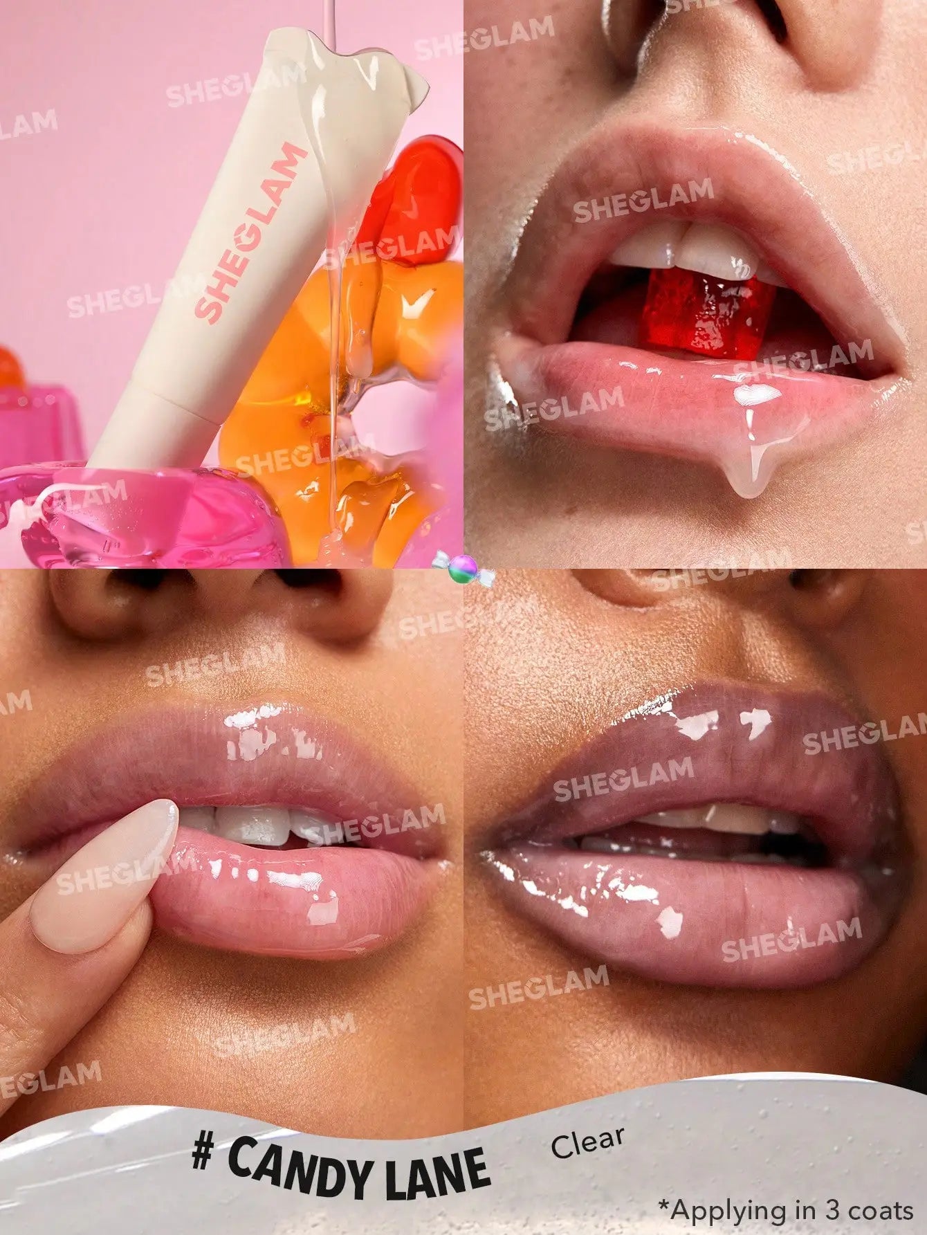 SHEGLAM Crystal Glaze Moisturizing Lip Gloss