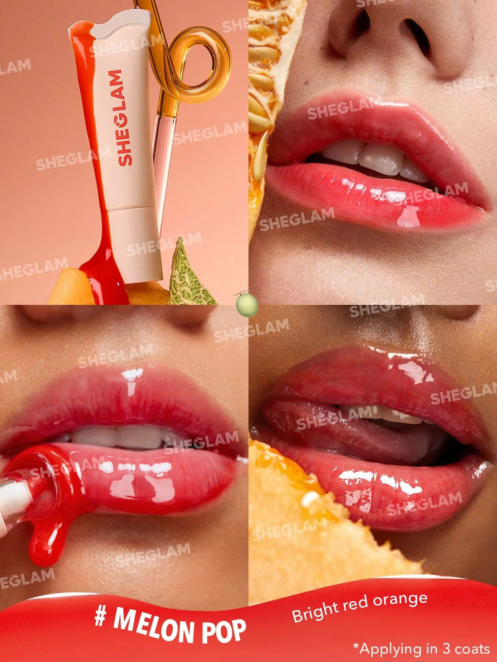 SHEGLAM Crystal Glaze Moisturizing Lip Gloss