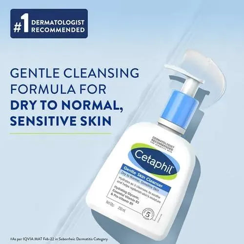 Cetaphil Gentle Skin Cleanser Dry to Normal,Sensitive Skin