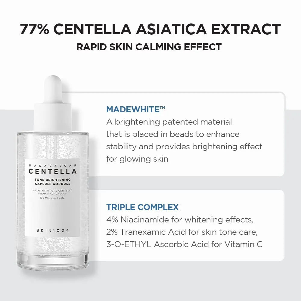 SKIN1004 Madagascar Centella Tone Brightening Capsule Ampoule