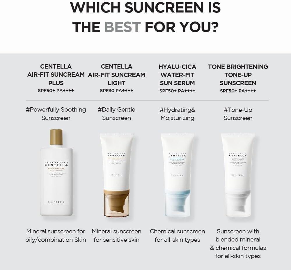 SKIN1004 Madagascar Centella Tone Brightening Tone-Up Sunscreen 50ml