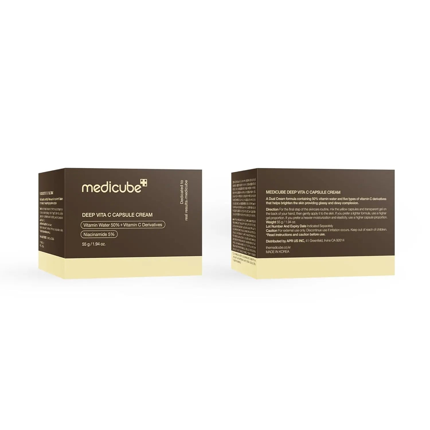 Medicube Deep Vitamin C Golden Capsule Cream