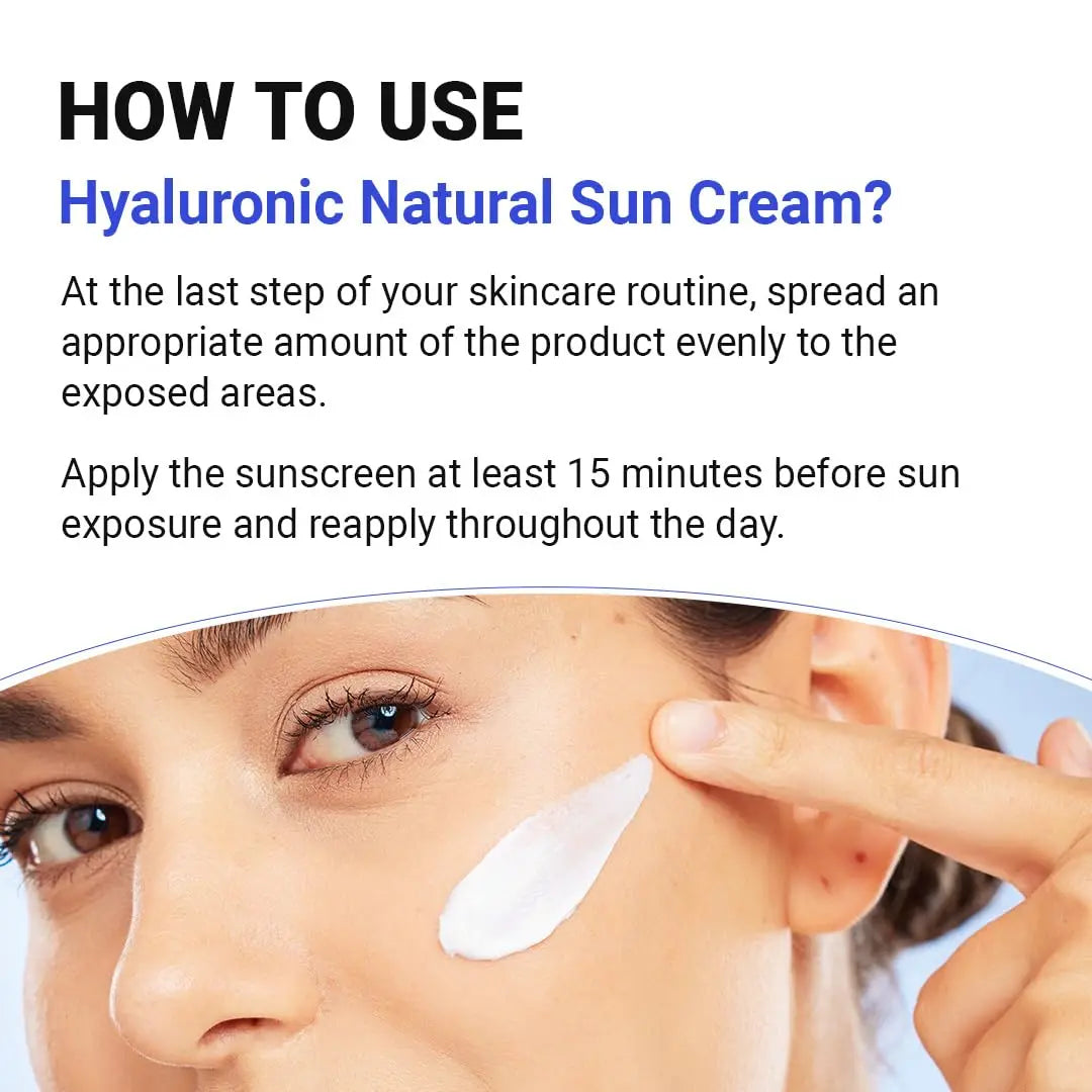 ISNTREE Hyaluronic Acid Natural Suncream SPF50 PA++++
