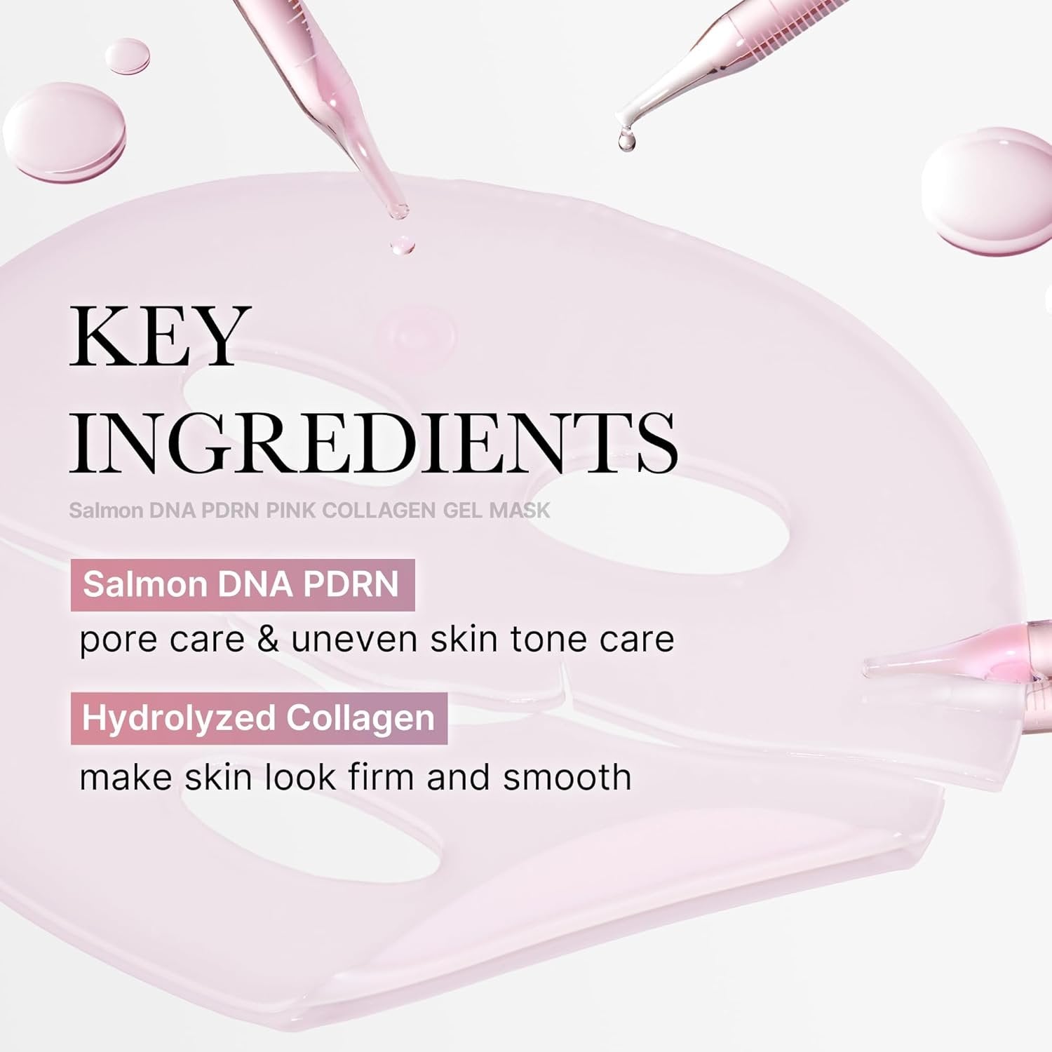 Medicube PDRN pink collagen jelly gel mask