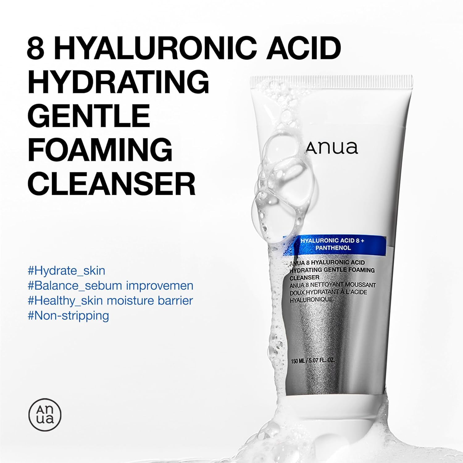 ANUA Hydrating Gentle Foaming Cleanser