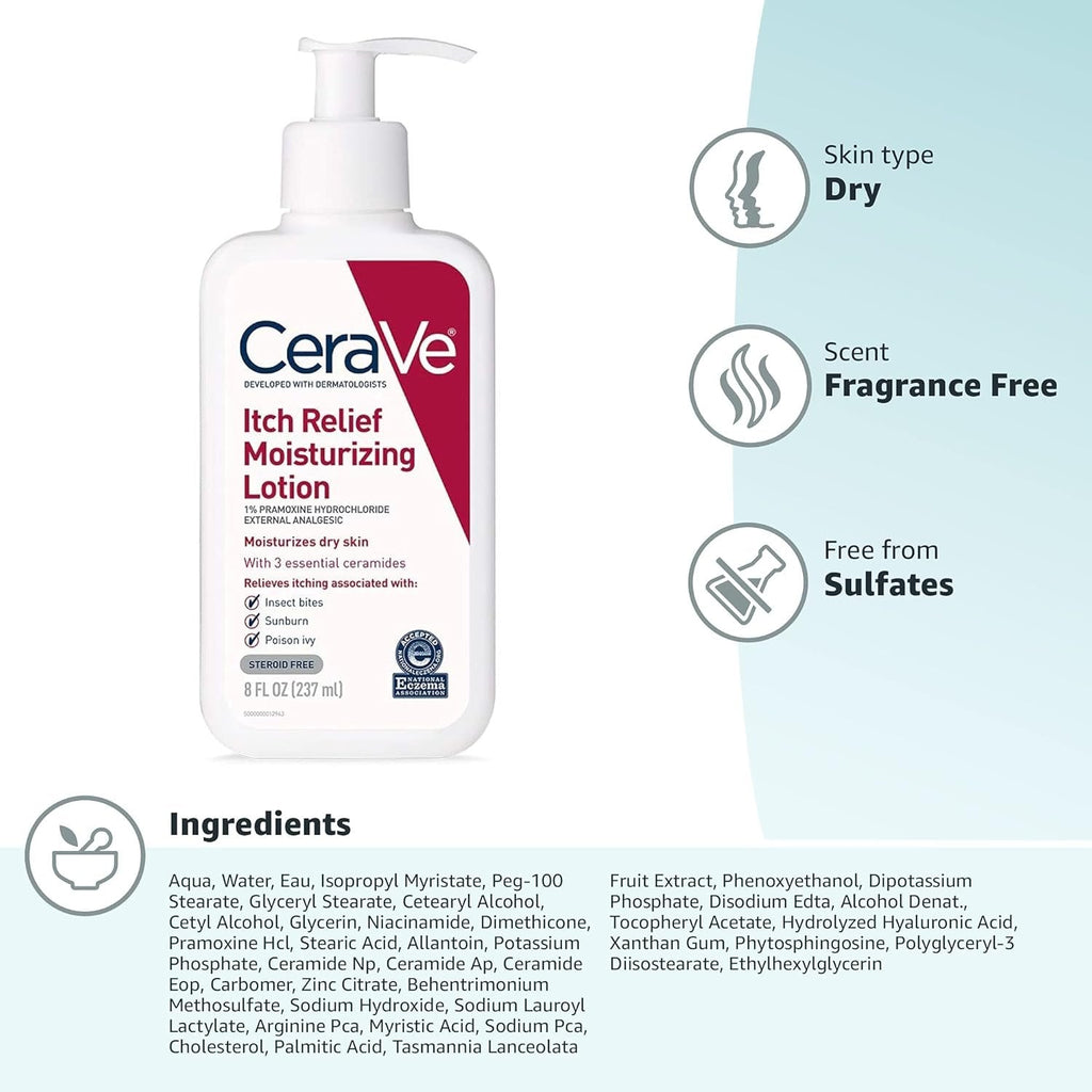 Cerave Anti Itch Moisturizing Lotion