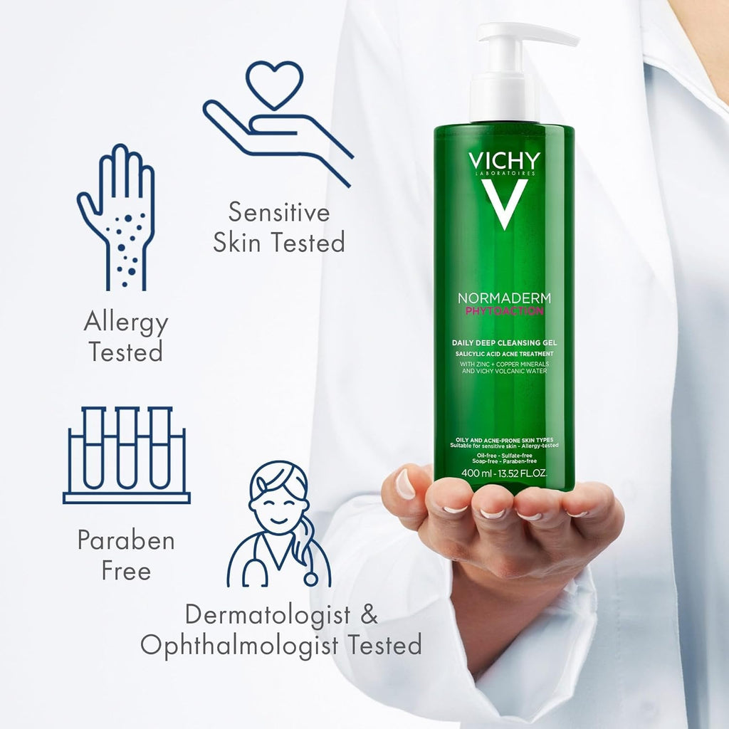 Vichy Normaderm PhytoAction Salicylic Acid Gel Cleanser