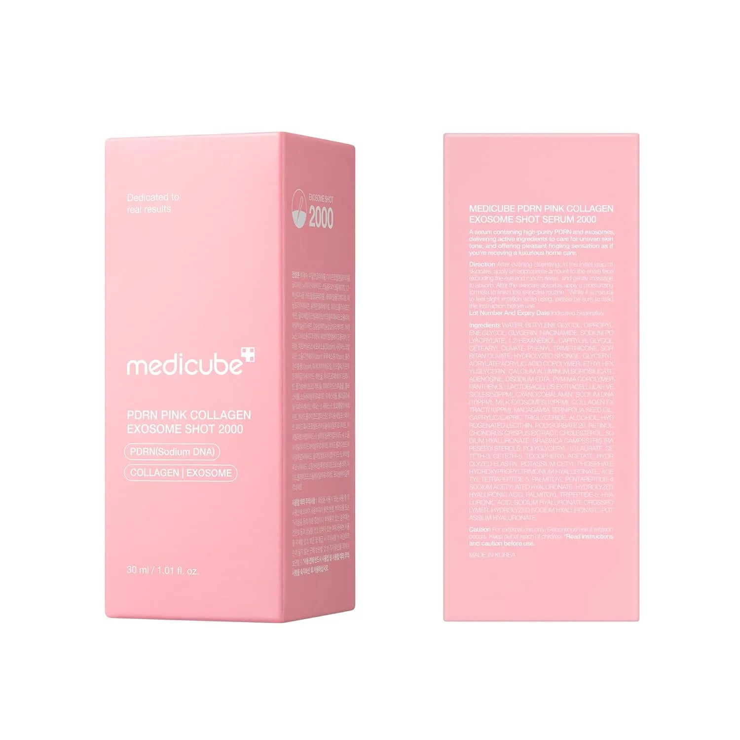 Medicube PDRN Pink Collagen Exosome Shot Serum 2000