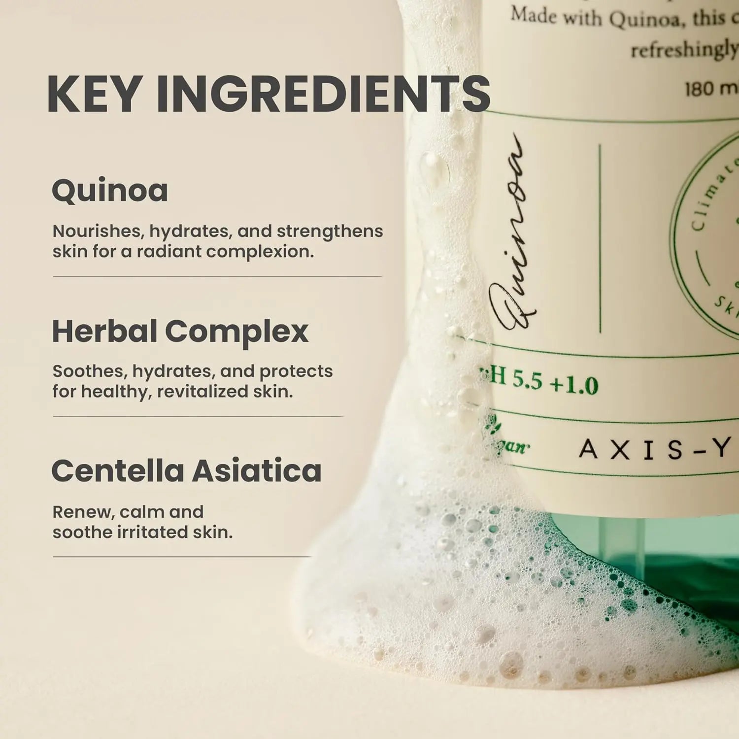 AXIS-Y Quinoa One Step Balanced Gel Cleanser