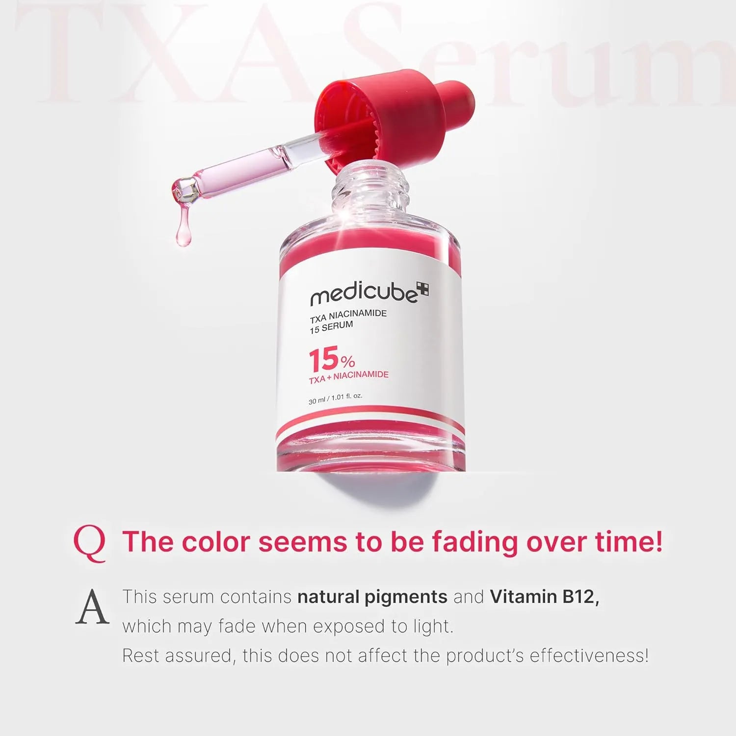Medicube TXA+Niacinamide 15% Glow Facial Serum