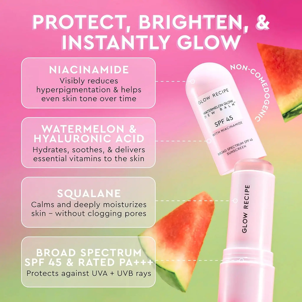 Glow Recipe Face Sunscreen Stick SPF 45