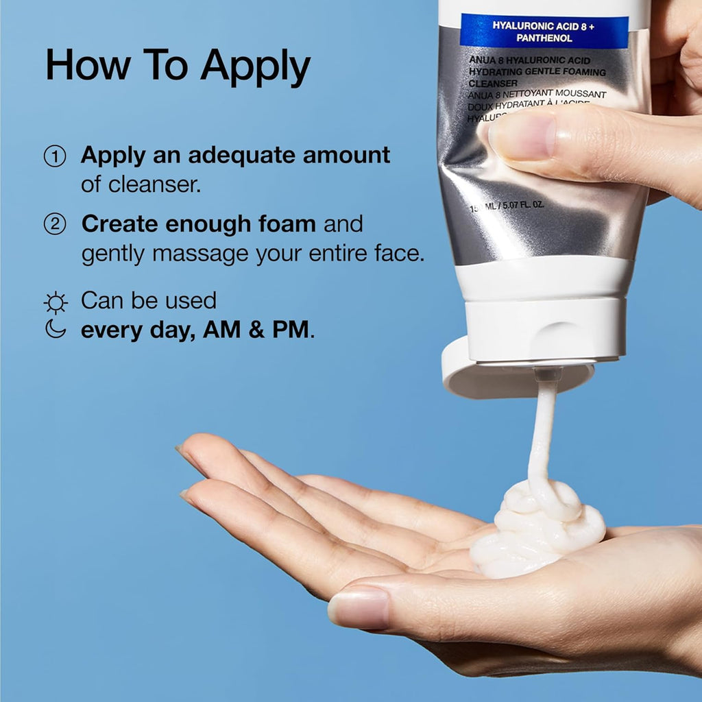 ANUA Hydrating Gentle Foaming Cleanser