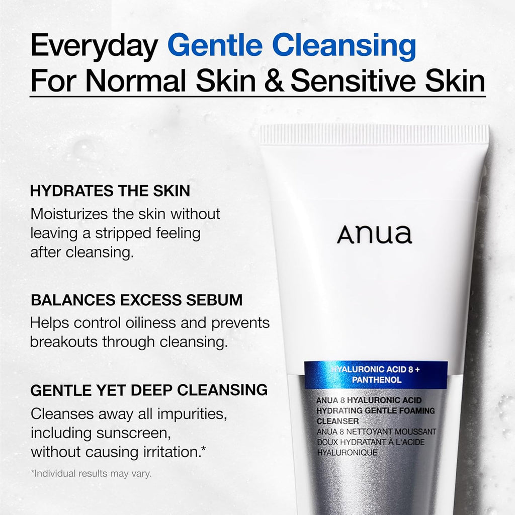 ANUA Hydrating Gentle Foaming Cleanser