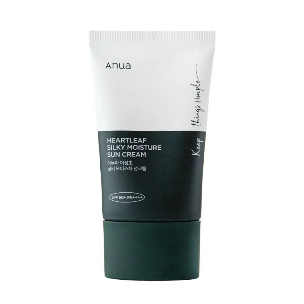 Anua Heartleaf Silky Moisture Sun Cream SPF 50+ PA+++