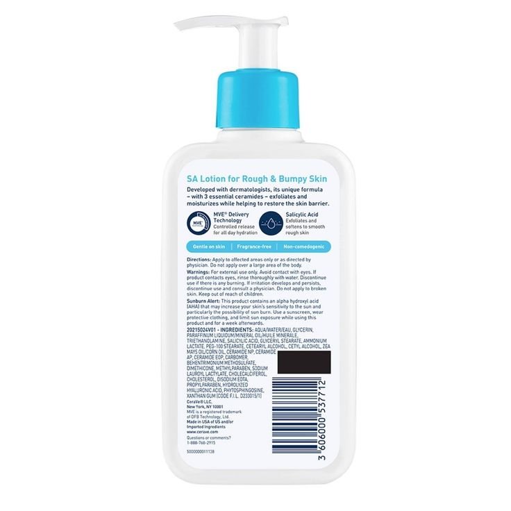 Cerave SA Lotion for Rough & Bumpy Skin