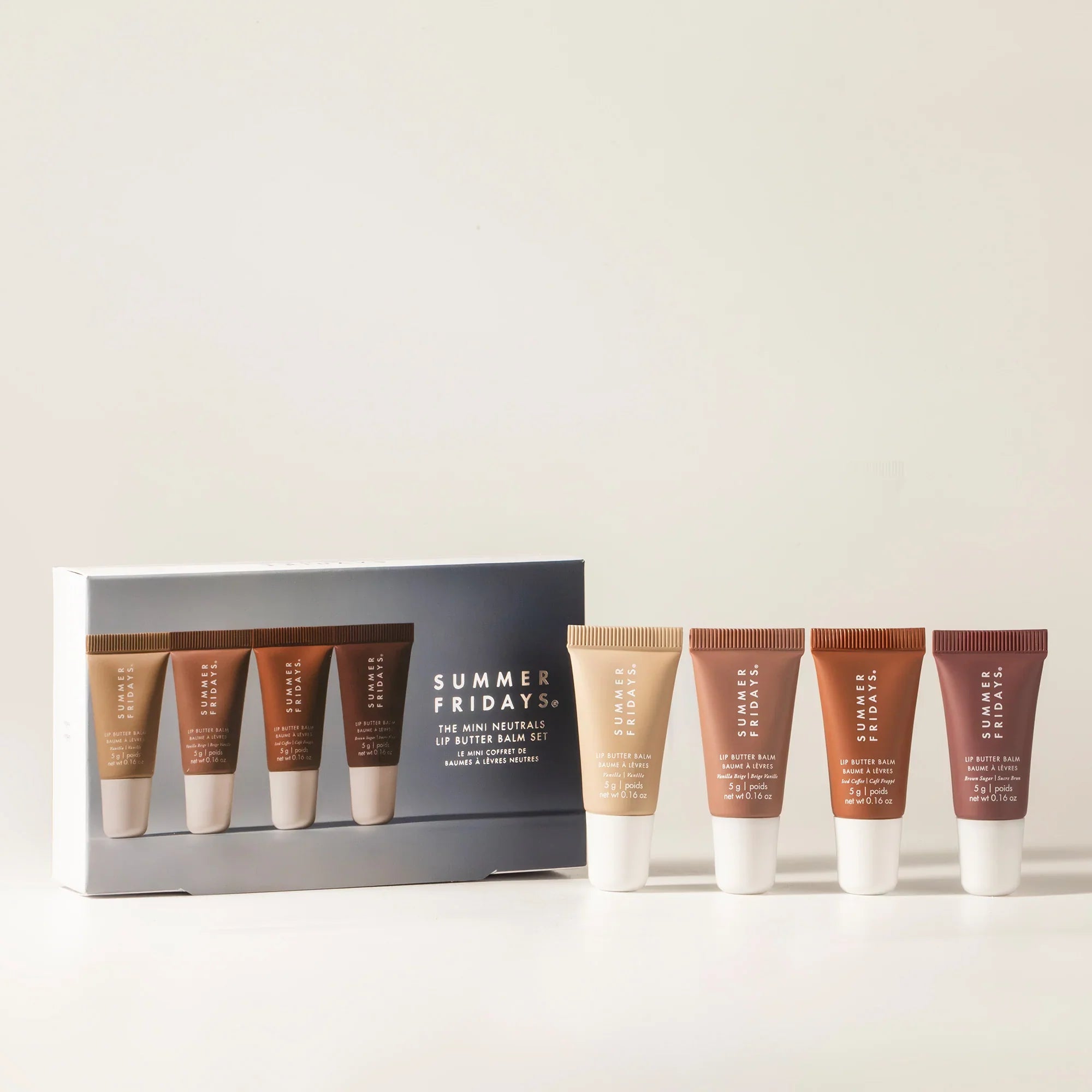 Summer Fridays Mini Neutrals Lip Butter Set