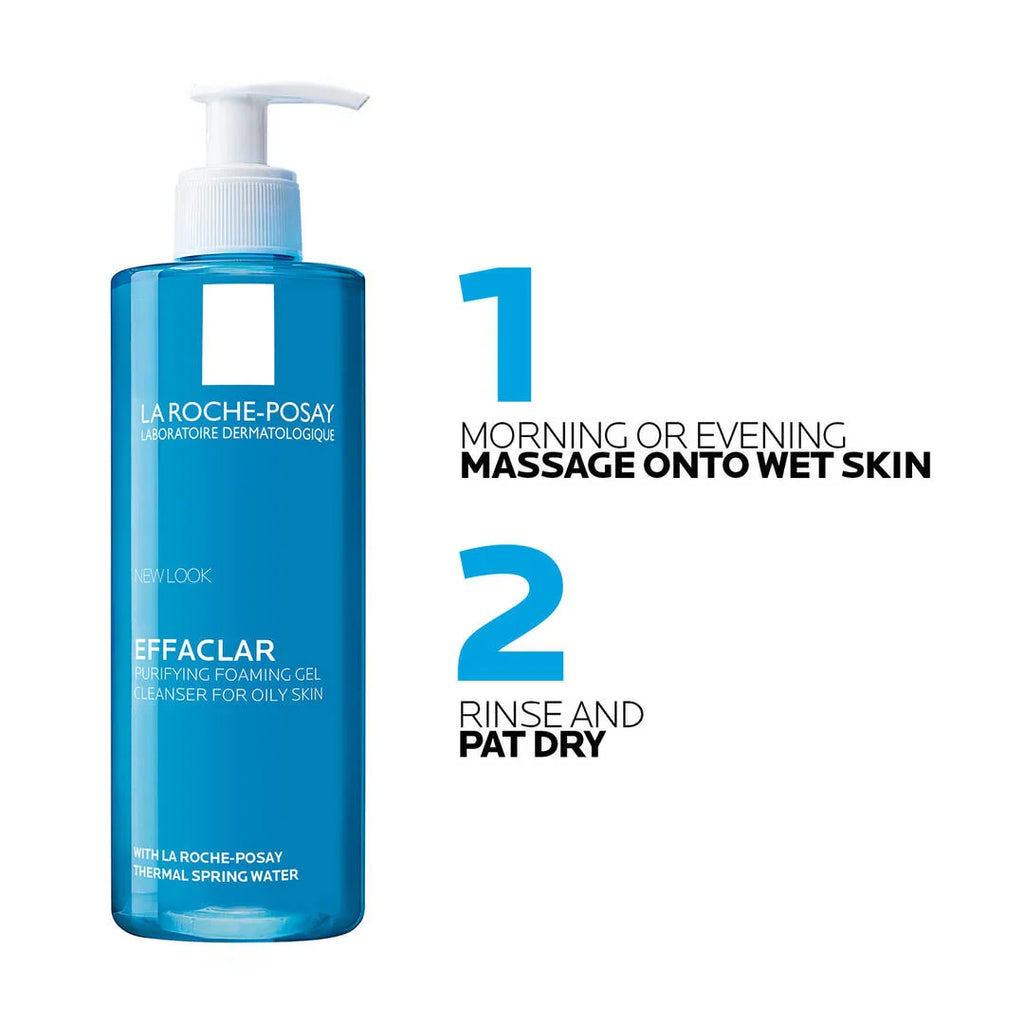 La Roche-Posay Effaclar Gel Facial Wash for Oily Skin