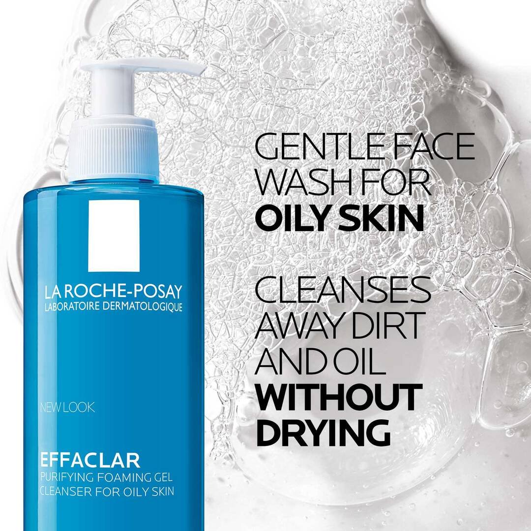La Roche-Posay Effaclar Gel Facial Wash for Oily Skin