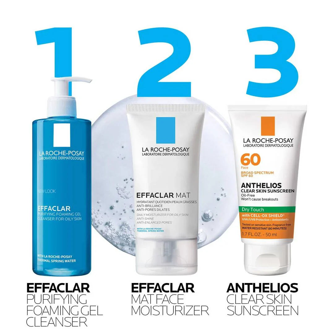 La Roche-Posay Effaclar Gel Facial Wash for Oily Skin
