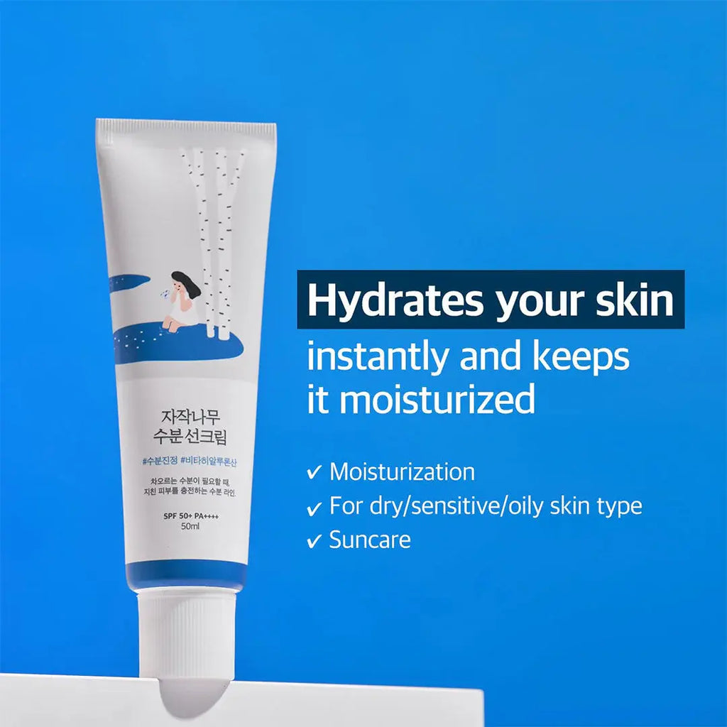 Round Lab Birch Juice Moisturizing Sunscreen SPF50+ PA++++