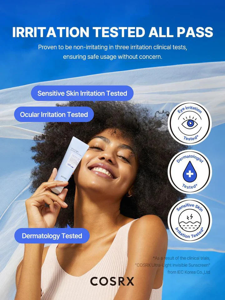 Cosrx Ultra-Light Invisible Sunscreen SPF50 PA++++