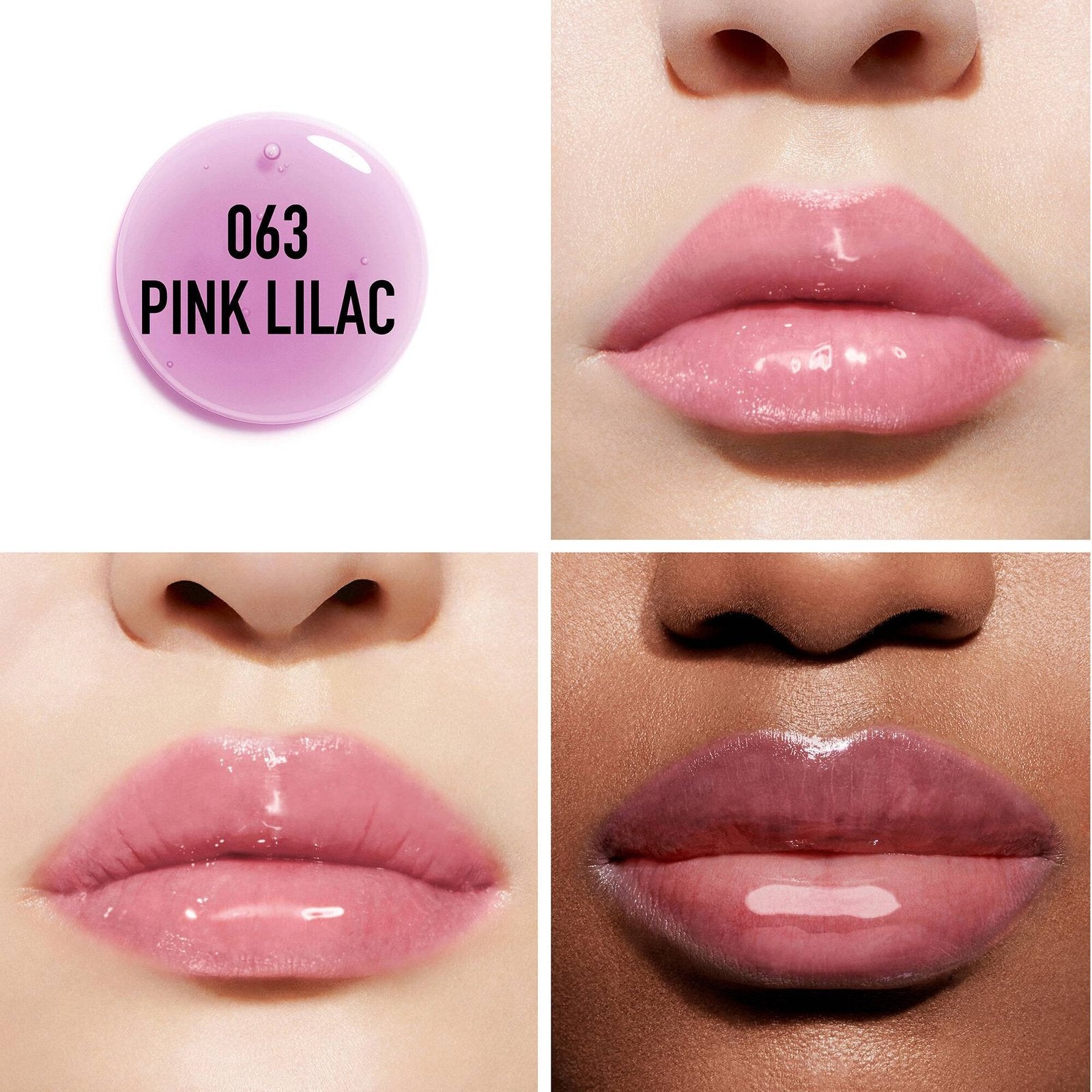 Addict Lip Glow Oil  063 Pink Lilac