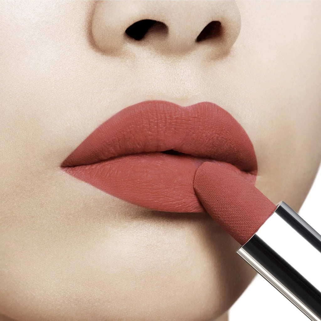 Dior Rouge lipstick 772 Classic Rosewood velvet finish