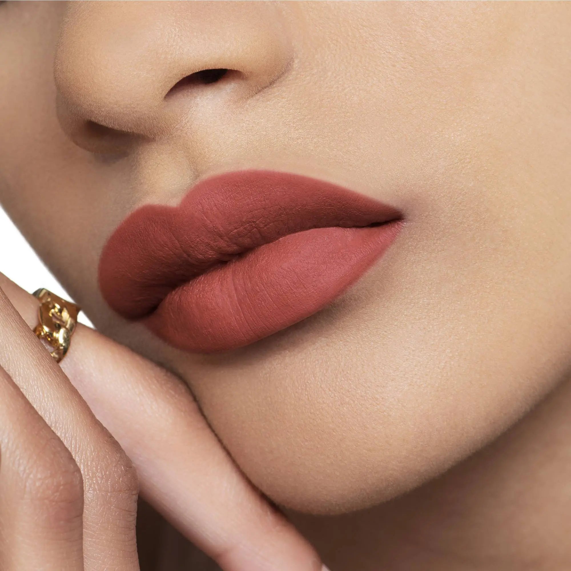 Dior Rouge lipstick 772 Classic Rosewood velvet finish