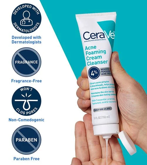 Cerave Acne Foaming Cream Cleanser