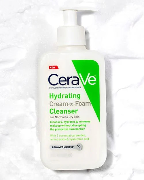 Cerave Hydrating Cream-to-Foam Cleanser