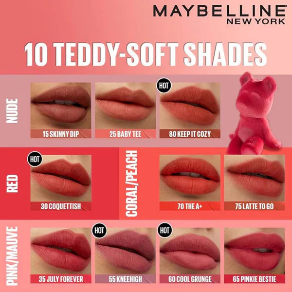 MAYBELLINE Super Stay Teddy Lip Tint