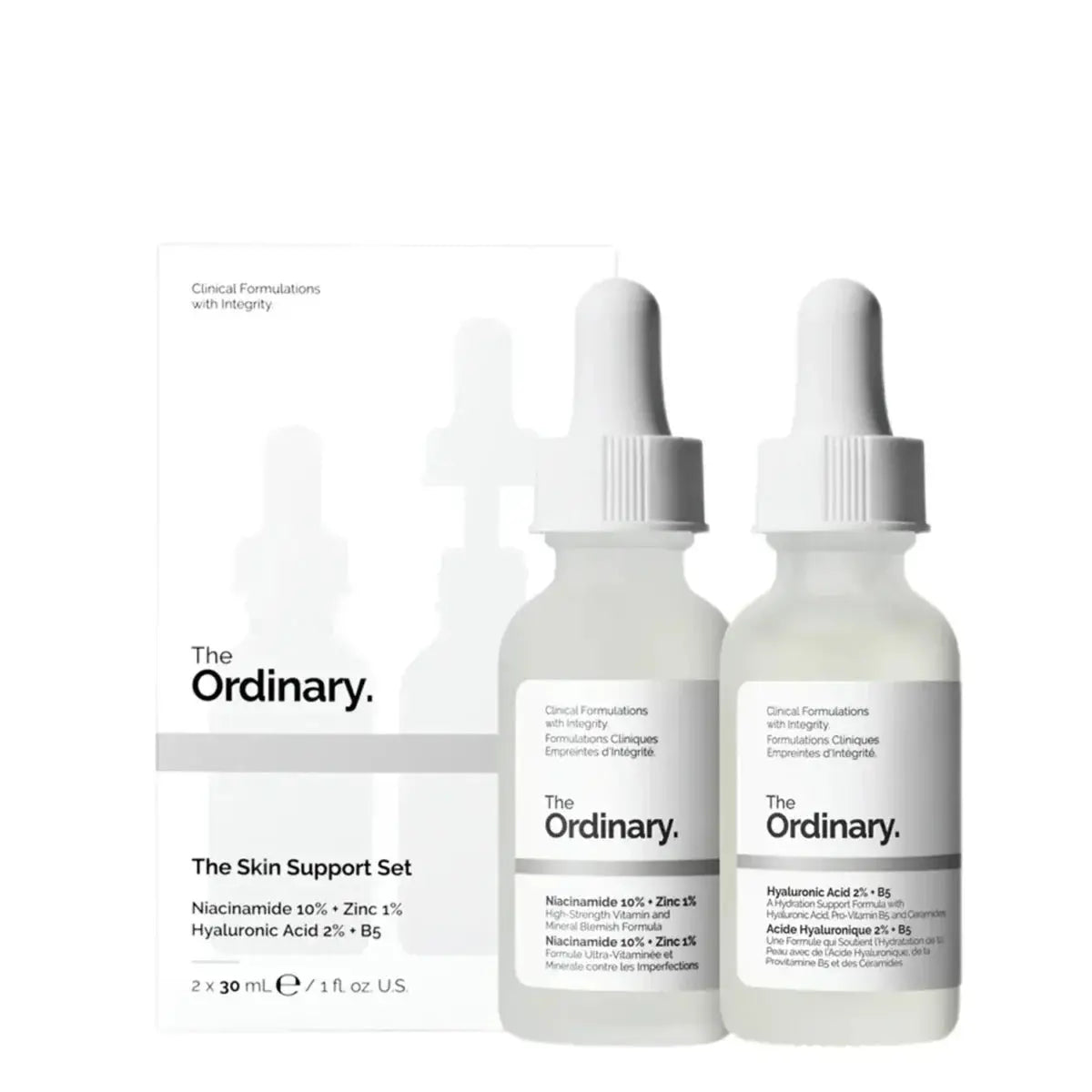 The Ordinary The Skin Support Set